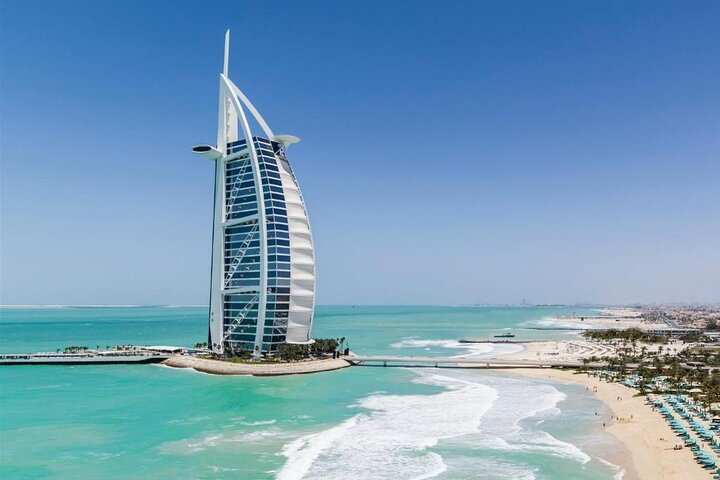 Experience the stunning sights of Dubai from iconic landmarks like the Burj Al Arab to the breathtaking coastline all while uncovering the city's rich history and diverse culture.